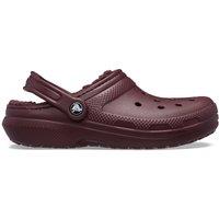 Crocs Classic Fleece Lined Clogs - Red