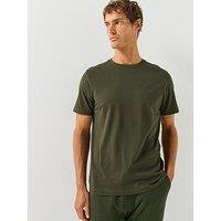 Hackett Heritage H Small Logo T-Shirt - Dark Green
