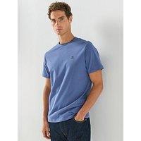 Hackett Heritage H Small Logo T-Shirt - Blue