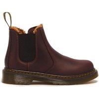 Dr Martens Junior Serena 2976 Fleece Lined Chelsea Boots - Brown