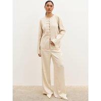 Pretty Lavish Harlyn Knit Cardigan - Stone