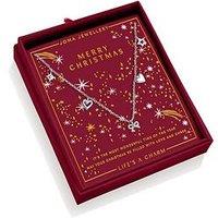 Joma Jewellery Christmas Life'S A Charm 'Merry Christmas' Necklace