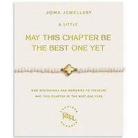 Joma Jewellery Precious Moments May This Chapter Be The Best One Yet Bracelet - Gold-Plated