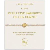 Joma Jewellery Precious Moments Pets Leave Pawprints On Our Heart Bracelet - Gold-Plated
