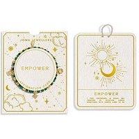Joma Jewellery Affirmation Card Empower Bracelet - Gold-Plated