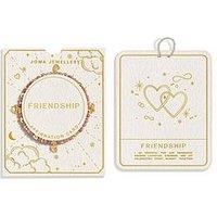 Joma Jewellery Affirmation Card Friendship Bracelet - Gold Plated