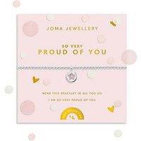 Joma Jewellery Kids Confetti A Little So Very Proud Of You Bracelet - Silver-Plated