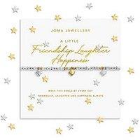 Joma Jewellery Sparkle Confetti A Little ' Friendship, Laughter, Happiness' Bracelet