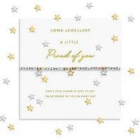 Joma Jewellery Sparkle Confetti A Little Proud Of You Bracelet - Silver & Gold-Plating