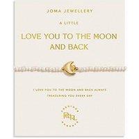 Joma Jewellery Precious Moments Love You To The Moon And Back Bracelet - Gold-Plated