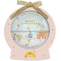 Joma Jewellery Kids Snowglobe A Little Merry Christmas Bracelet