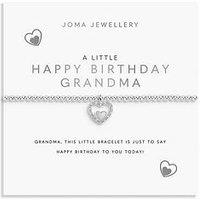 Joma Jewellery A Little 'Happy Birthday Grandma' Bracelet