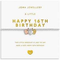 Joma Jewellery A Little Charmed Moments 'Happy 16Th Birthday' Bracelet