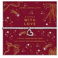 Joma Jewellery Christmas A Little 'With Love' Bracelet