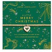 Joma Jewellery Christmas A Little 'Merry Christmas' Bracelet