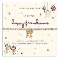 Joma Jewellery Christmas Little Stories 'Happy Friendsmas' Bracelet