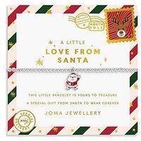 Joma Jewellery Kids' Christmas A Little 'Love From Santa' Bracelet
