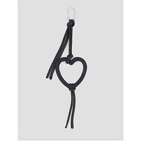Allsaints Heart Lthr Bag Charm