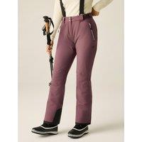 Dare 2B Womens Effused Iii Waterproof Braced Zip Pocket Ski Pants - Purple