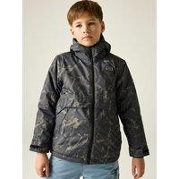Dare 2B Kids Wing It Ski Jacket - Dark Cracked Print