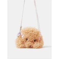 Accessorize Girls Doodle Cross Body Bag - Beige