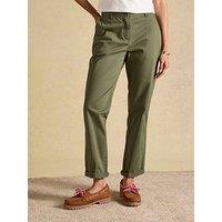 Joules Women'S Slim Fit Chino Trousers - Green