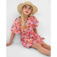 Accessorize Girls Floral Printed Kaftan