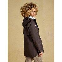 Joules Womens Portwell Drawcord Waist Coat - Brown
