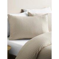 Catherine Lansfield Stripe Seersucker Duvet Cover Set