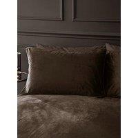 Catherine Lansfield Kingsley Matt Velvet Duvet Cover Set
