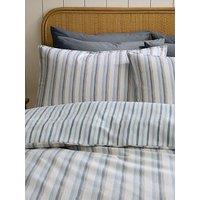 Emily Bond Brushed 100% Cotton Somerset Stripe Duvet Cover Set