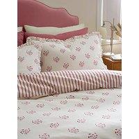 Emily Bond Hand Gathered Posy Floral 100% Cotton Duvet Cover Set