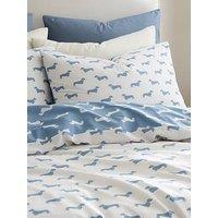 Emily Bond Peggy Dachshund Dog 100% Cotton Duvet Cover Set