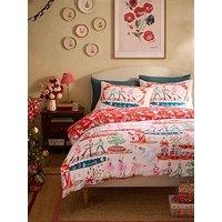 Cath Kidston Christmas Nutcracker Scene Duvet Cover Set