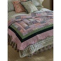 Cath Kidston Heirloom Patchwork Scallop Edge Reversible Bedspread