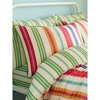 Sophie Robinson Sophie Stripe 100% Cotton Duvet Cover Set Bright