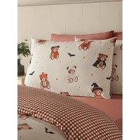Catherine Lansfield Scare Bears Halloween Duvet Cover Set