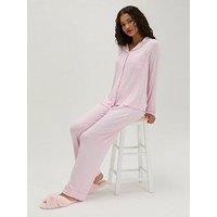 Boux Avenue Boxu Avenue Rib Modal Pyjama Set - Pink