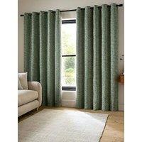 Catherine Lansfield Chunky Boucle Eyelet Curtains
