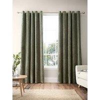 Bianca Fine Linens Attica Velvet Eyelet Curtains