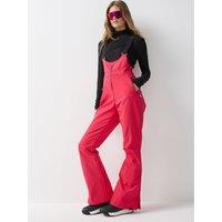 Roxy Womens Ski 15K Summit Bib Salopettes - Red