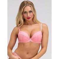Boux Avenue Mollie 24 Plunge Bra - Rose Pink