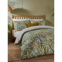 Duvet Day Kentia Soft Touch Duvet Set Palm Green
