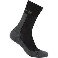 Icebreaker Mens Merino Hiking Medium Crew Socks - Black
