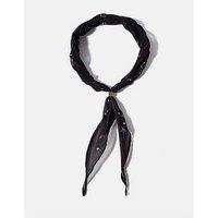 Mint Velvet Lightweight Neck Scarf - Black