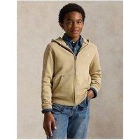 Polo Ralph Lauren Boys Zip Up Hoodie - Beige