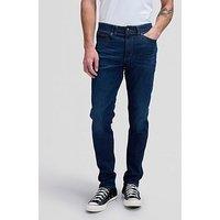 Lee Slim Straight Fit Mvp Jeans - Dark Blue
