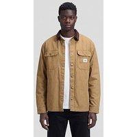 Lee Workwear Relaxed Overshirt - Dark Khaki