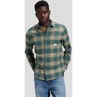 Lee Workwear Relaxed Long Shirt - Green