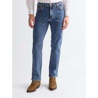 Wrangler Texas Authentic Straight Jeans - Dark Blue